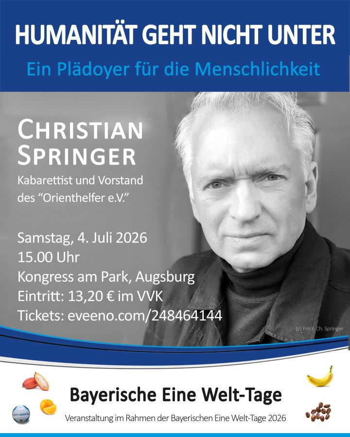 Plakat Vortrag Christian Springer